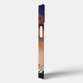 薄暗がりの米国、フロリダ、マイアミのスカイライン Case-Mate iPhoneケース (裏面 / 右)