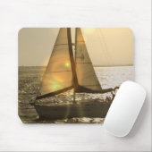 薄暗がりの航行のマウスパッド マウスパッド (マウス)