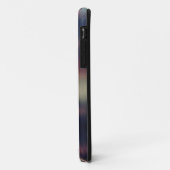 薄暗がりの都心のマイアミの照らされたスカイライン Case-Mate iPhoneケース (裏面/左)