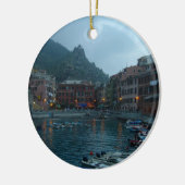薄暗がりのCinque Terre セラミックオーナメント (左)