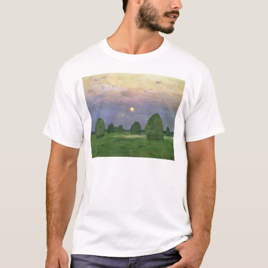 薄暗がりのHayricks、1899年 Tシャツ (正面)