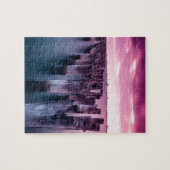 薄暗がりのPier Portメルボルン素晴らしい王子 ジグソーパズル (横)