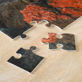 薄暗がり|サンフランシスコのゴールデンゲートブリッジ ジグソーパズル (側面)