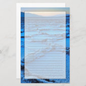 薄暗がり、デスヴァレー、カリフォルニア 便箋 (正面/裏面)