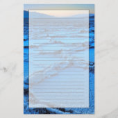 薄暗がり、デスヴァレー、カリフォルニア 便箋 (正面)