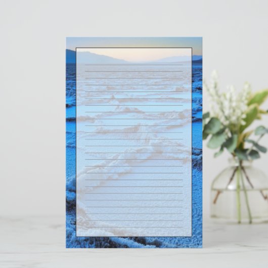 薄暗がり、デスヴァレー、カリフォルニア 便箋 (スタンド正面)