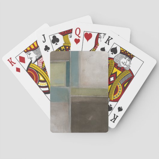 薄暗がりIIの青 トランプ (裏面)