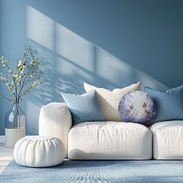 薄暮に着く ラウンドクッション