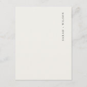 薄暮のクルーズ船 パームシーケープ ウェディングの詳細 エンクロージャーカード (裏面)