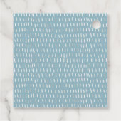 薄暮のクルーズ船 パームシーケープ ブライダルシャワー フェイバータグ (裏面)