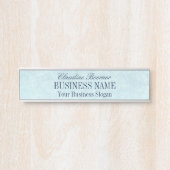 薄暮青テクスチャルッぶら下がったクの机の壁のドア サインプレート (正面)