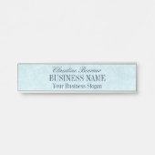 薄暮青テクスチャルッぶら下がったクの机の壁のドア サインプレート (正面)