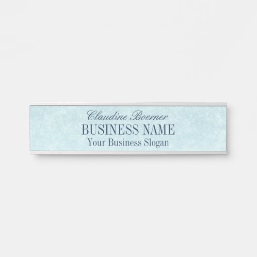 薄暮青テクスチャルッぶら下がったクの机の壁のドア サインプレート (正面)