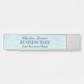 薄暮青テクスチャルッぶら下がったクの机の壁のドア サインプレート (正面)