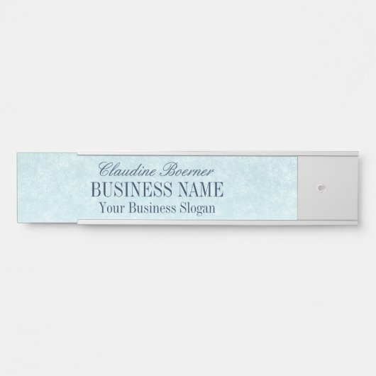 薄暮青テクスチャルッぶら下がったクの机の壁のドア サインプレート (正面)