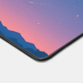 薄桃色の花の木 デスクマット (コーナー)