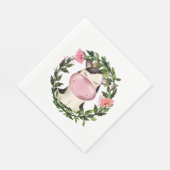 薄気味悪い スタンダードランチョンナプキン (角)