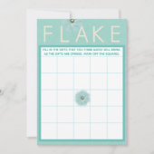 薄片のクリスマスのテーマのビンゴのゲーム シーズンカード (正面)