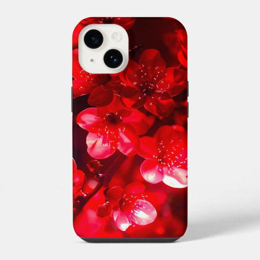 薄紅梅の華やぎ iPhoneケース (裏面)