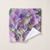 薄紫あじさい バスタオルセット (ウォッシュタオル)