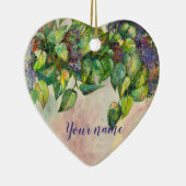 薄紫が咲く セラミックオーナメント (右)