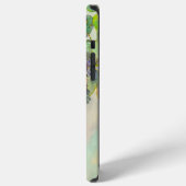 薄紫が咲く iPhoneケース (左側面)