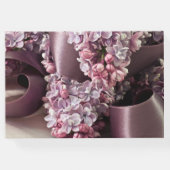 薄紫とリボンカール ゲストブック (裏面)