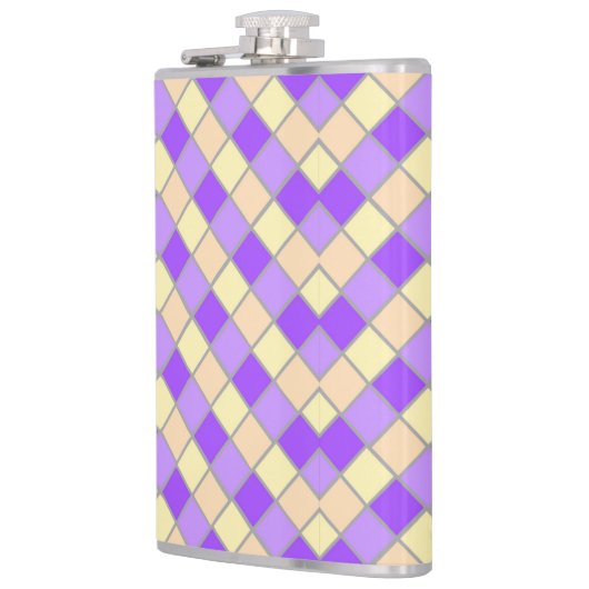 薄紫と桃 フラスク (左)