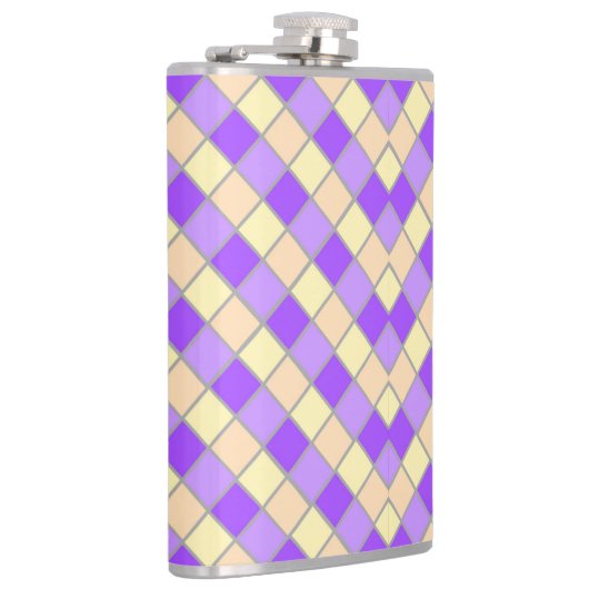 薄紫と桃 フラスク (右)