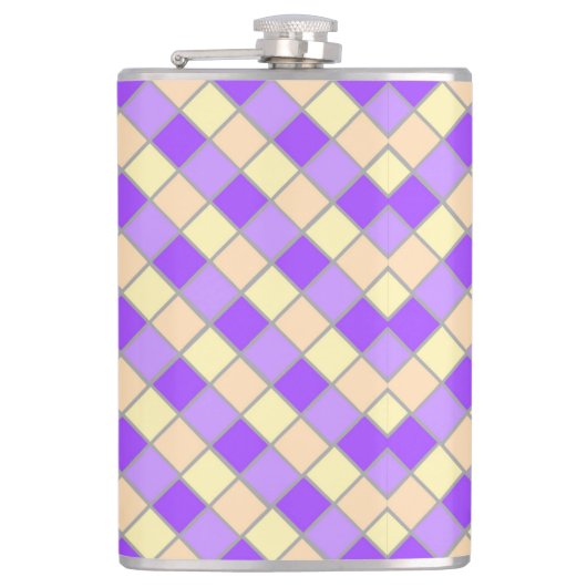 薄紫と桃 フラスク (正面)