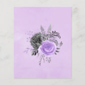 薄紫と炭のフローラ結婚の チラシ (裏面)