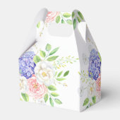 薄紫と牡丹の洗練さ結婚れた フェイバーボックス (裏面サイド)