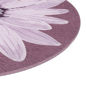 薄紫と紫の花 カッティングボード (角)