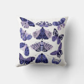 薄紫と蝶 クッション (裏面)