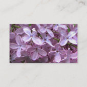 薄紫のお母さん コーリングカード (裏面)