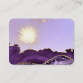 *~*薄紫のエネルギー球 名刺 (正面)