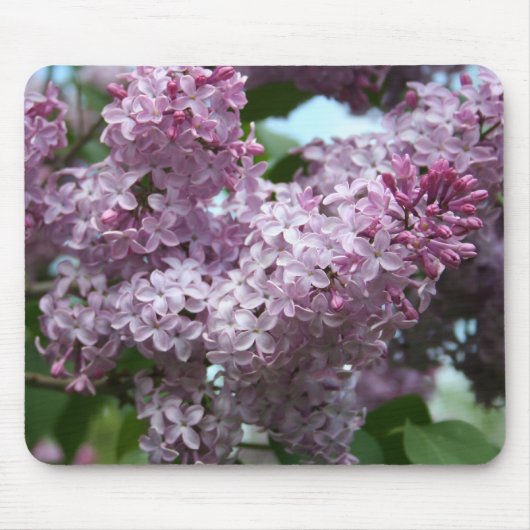 薄紫のマウスパッド マウスパッド (正面)