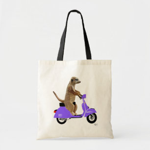 薄紫のモペットのMeerkat トートバッグ