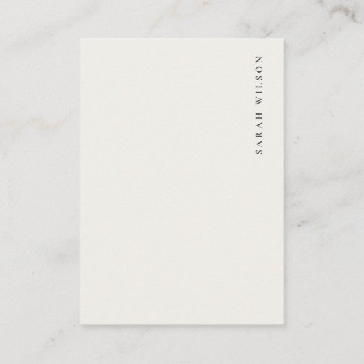 薄紫の乳児用シャワー植物書 エンクロージャーカード (裏面)