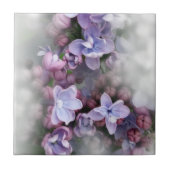薄紫の咲くこと タイル (正面)