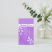 薄紫の夢 名刺 (スタンド正面)