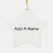 薄紫の氷のプリンセスのTシャツおよびギフト セラミックオーナメント (裏面)