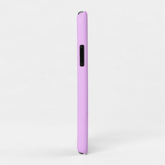 薄紫の背景の赤いキノコトートバッグ Case-Mate iPhoneケース (裏面/右)