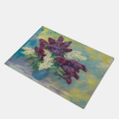 薄紫の花束 ドアマット (アングル)