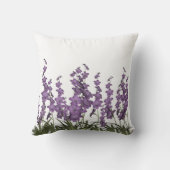 薄紫の花 クッション (裏面)