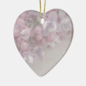 薄紫の花 セラミックオーナメント (左)