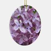 薄紫の花 セラミックオーナメント (右)