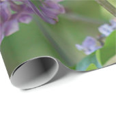 薄紫の花 ラッピングペーパー (ロールコーナー)