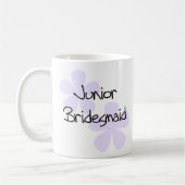 薄紫の花Jr.の新婦付添人 コーヒーマグカップ (左)