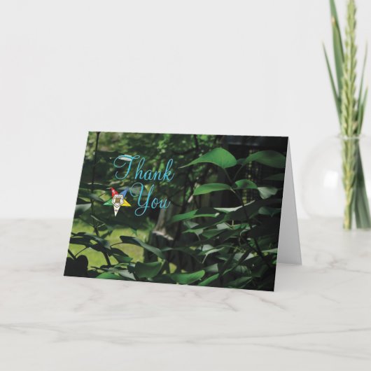 薄紫の葉 シーズンカード (正面)